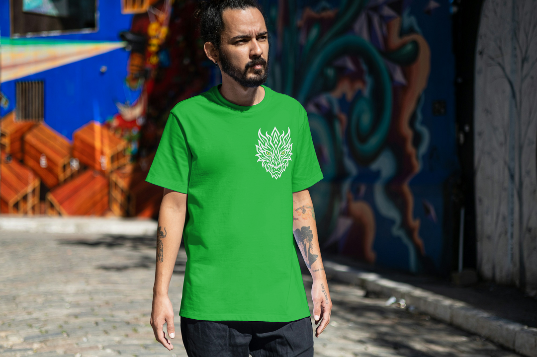 infinio “dragon spirit” graphic t shirt – multi color collection infinio “dragon spirit” graphic t shirt – multi color collection