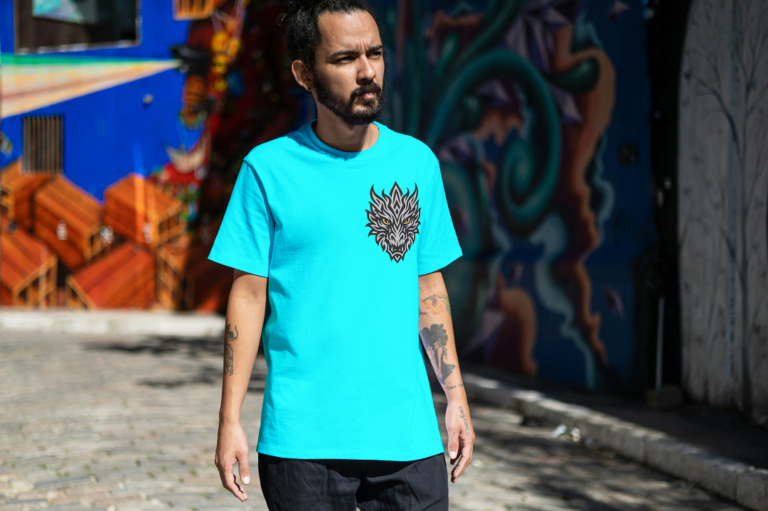 infinio “dragon spirit” graphic t shirt – multi color collection infinio “dragon spirit” graphic t shirt – multi color collection