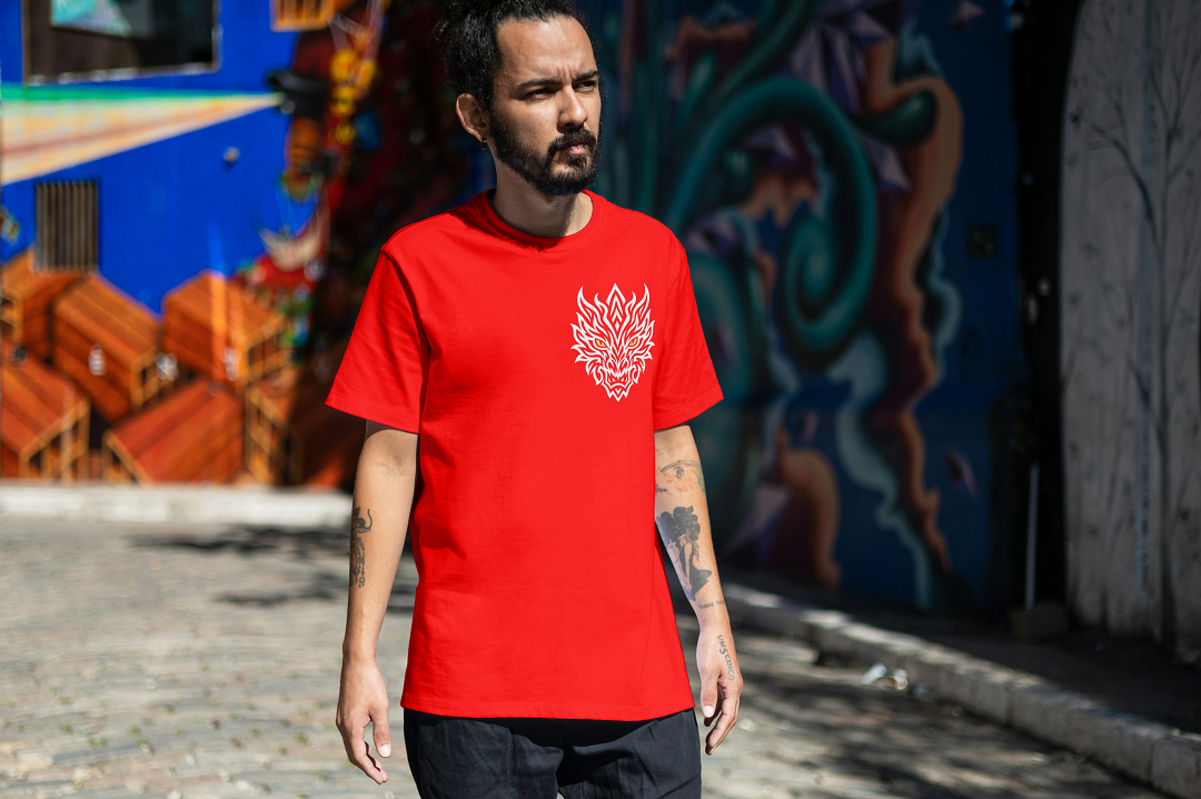infinio “dragon spirit” graphic t shirt – multi color collection infinio “dragon spirit” graphic t shirt – multi color collection