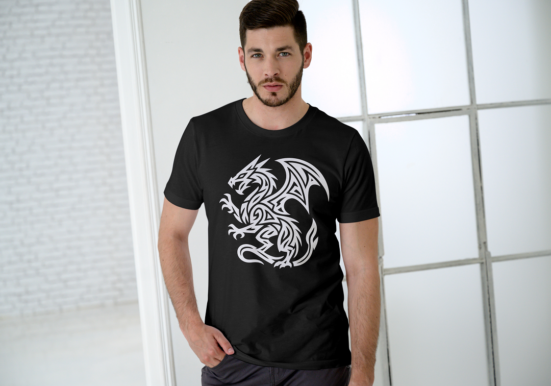 infinio “dragon spirit” tribal t shirt – multi color collection infinio “dragon spirit” tribal t shirt – multi color collection