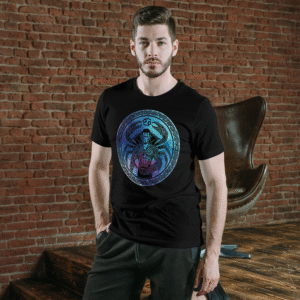 lunar tide: cancer zodiac t shirt (available in multiple colors)