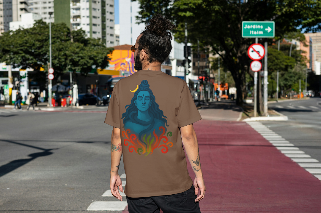 infinio “divine energy” shiva graphic t shirt infinio “divine energy” shiva graphic t shirt