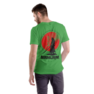 Warrior bushido spirit: samurai graphic t shirt