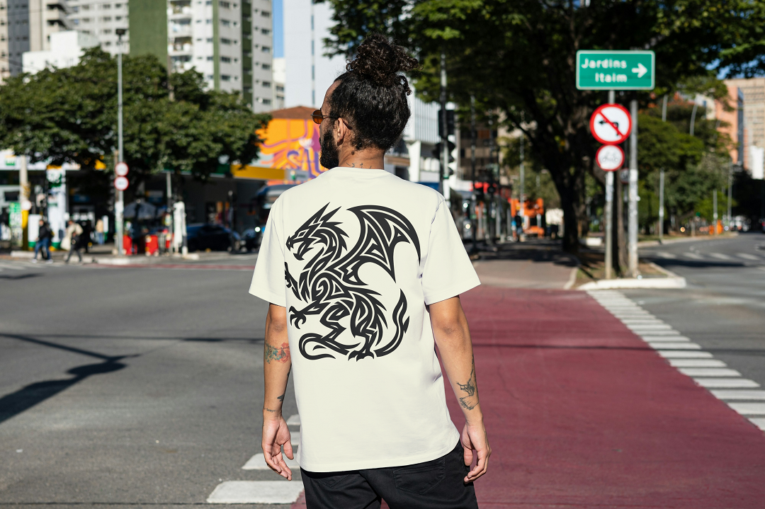 infinio “dragon spirit” graphic t shirt – multi color collection infinio “dragon spirit” graphic t shirt – multi color collection