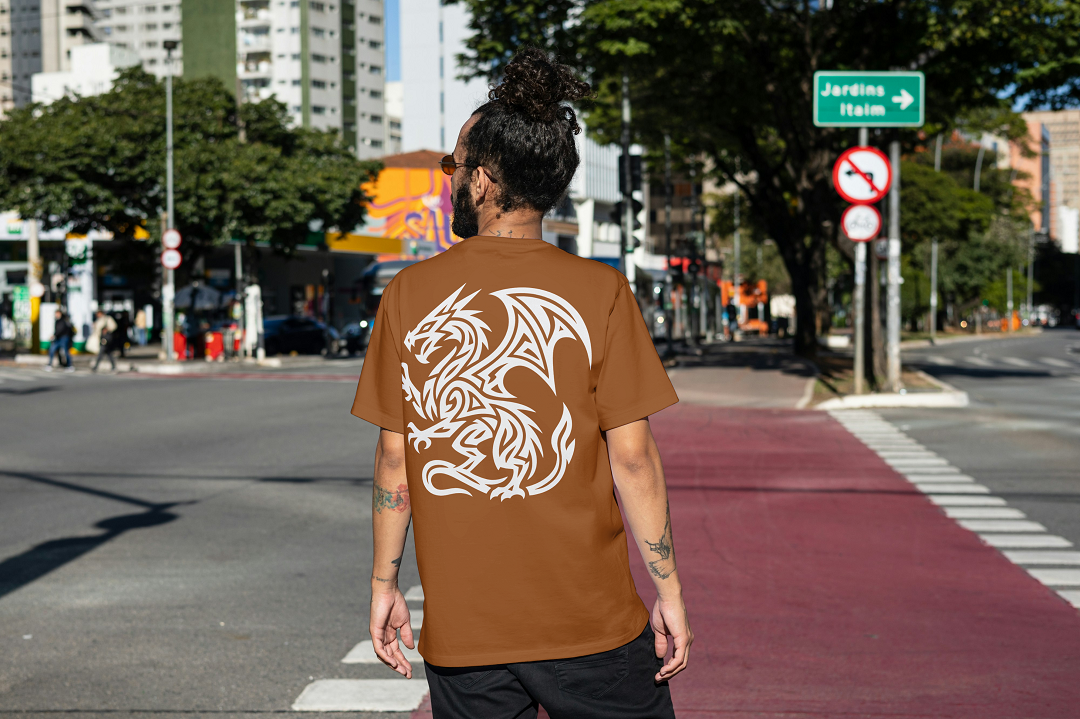 infinio “dragon spirit” graphic t shirt – multi color collection infinio “dragon spirit” graphic t shirt – multi color collection