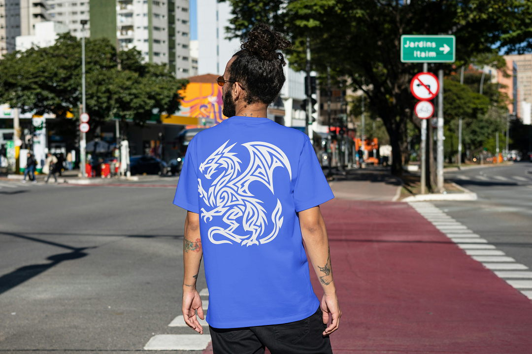 infinio “dragon spirit” graphic t shirt – multi color collection infinio “dragon spirit” graphic t shirt – multi color collection