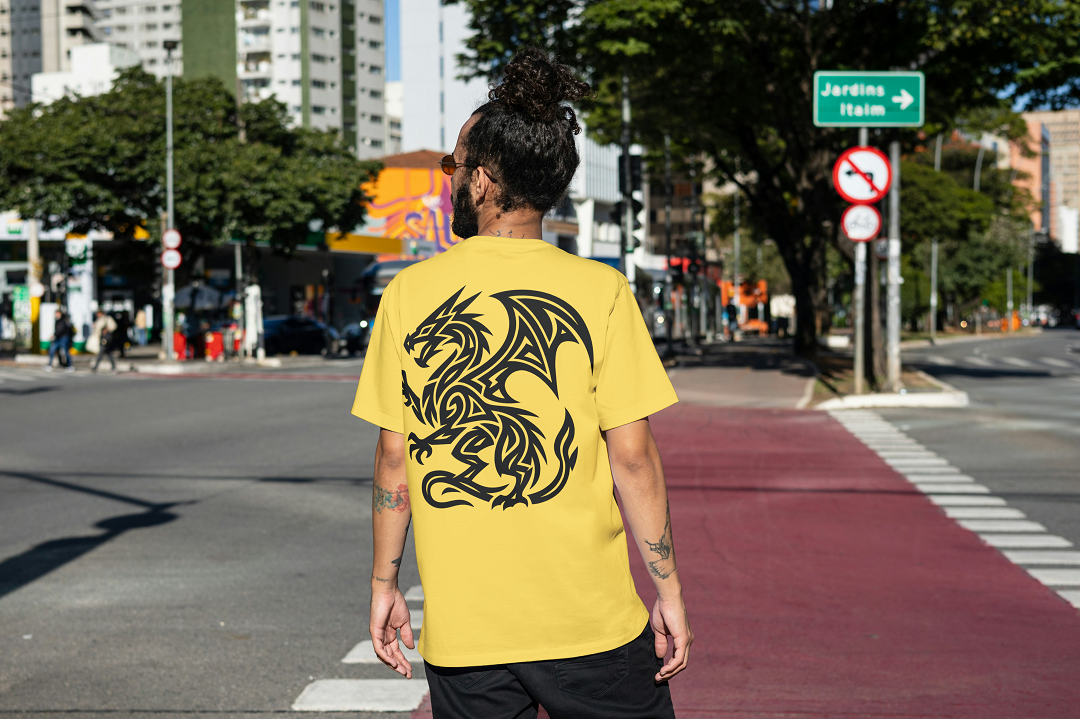 infinio “dragon spirit” graphic t shirt – multi color collection infinio “dragon spirit” graphic t shirt – multi color collection