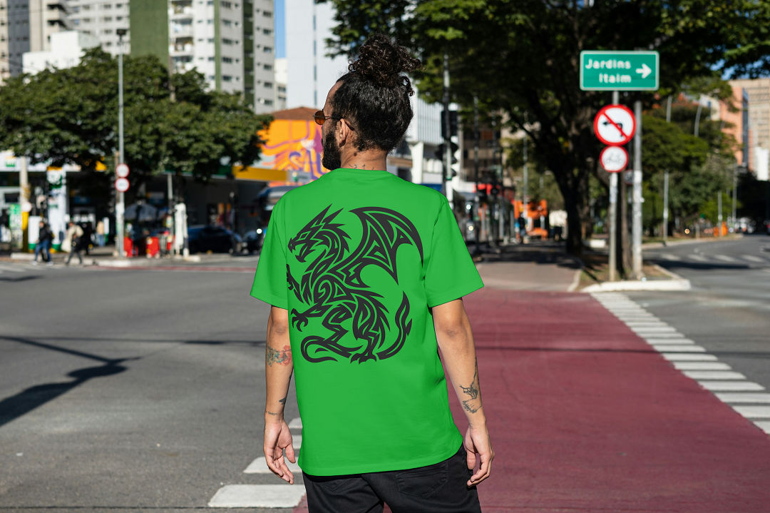 infinio “dragon spirit” graphic t shirt – multi color collection infinio “dragon spirit” graphic t shirt – multi color collection