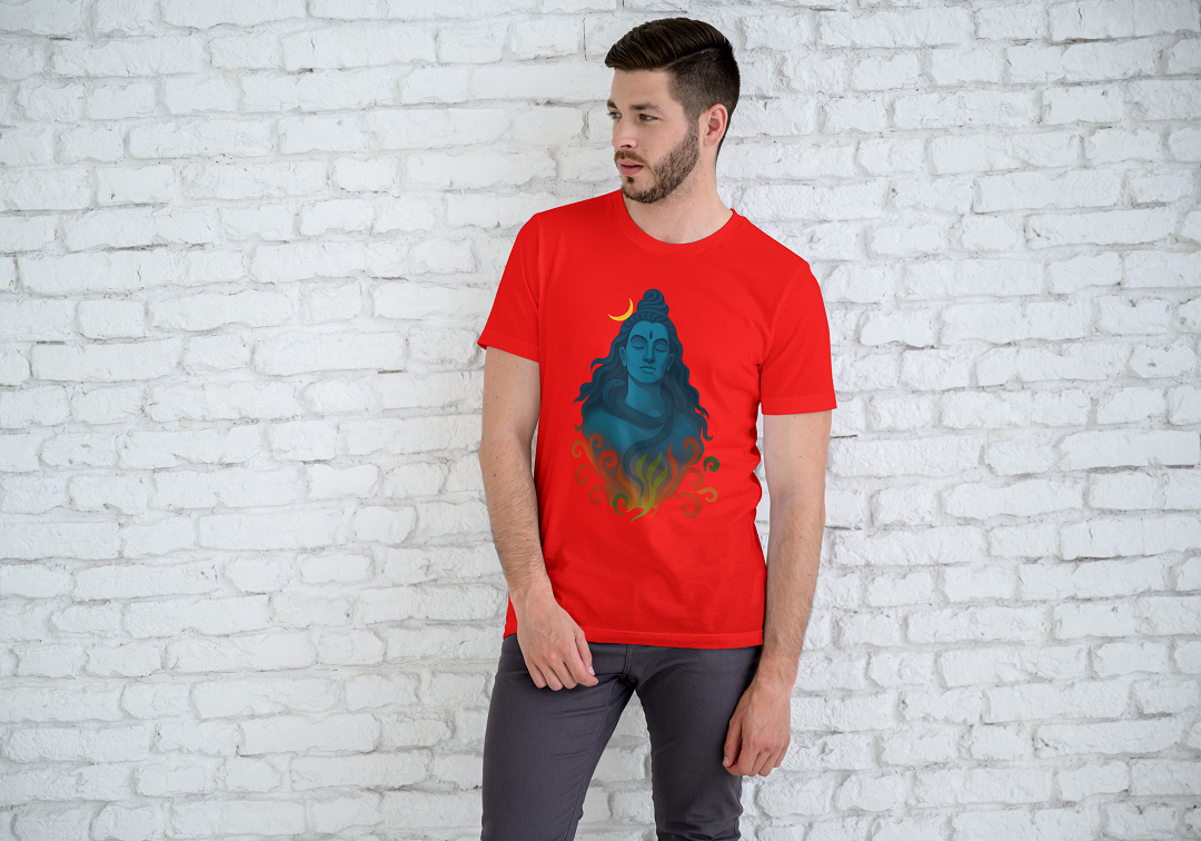 infinio “divine energy” shiva graphic t shirt infinio “divine energy” shiva graphic t shirt