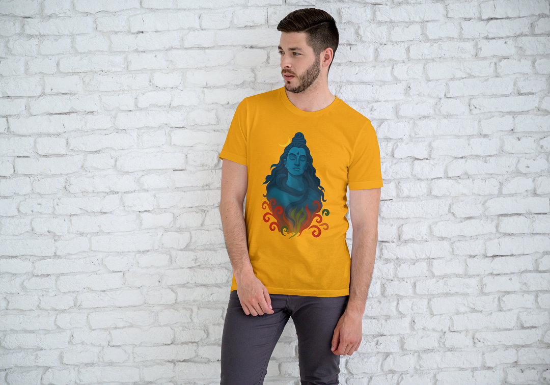 infinio “divine energy” shiva graphic t shirt infinio “divine energy” shiva graphic t shirt