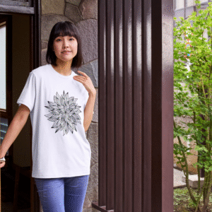 mandala art printed t shirt